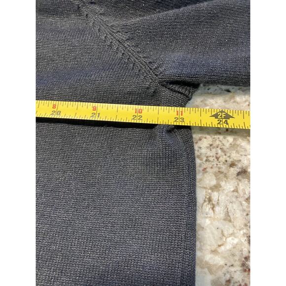 Michael Simon Womens Size 2XL Black Pink Cardigan Sweater Lipstick & Purse - Picture 11 of 15